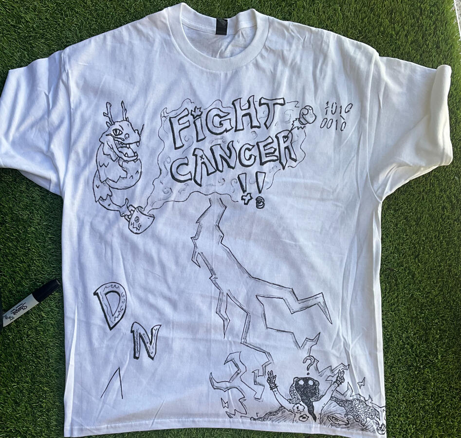 Fight Cancer 100% Cotton Tee Fight Cancer 100% Cotton Tee